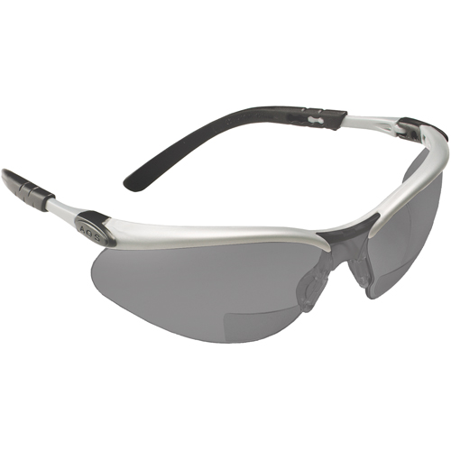 Lunettes de s&eacute;curit&eacute; BX avec verres de lecture, Antibu&eacute;e, Grise/fum&eacute;e, Dioptrie 1,5 Distribution Jean Lapalme