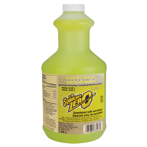 Sqwincher&reg; Boisson de r&eacute;hydratation ZERO, Concentr&eacute;, Citron-lime Distribution Jean Lapalme
