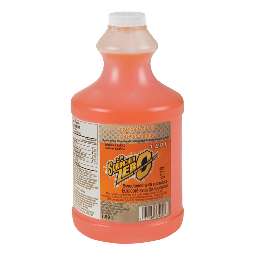Sqwincher&reg; ZERO&reg; Rehydration Drink, Concentrate, Orange Distribution Jean Lapalme