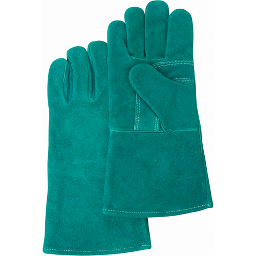 Premium Welder's Gloves, Split Cowhide, Size Large Distribution Jean Lapalme