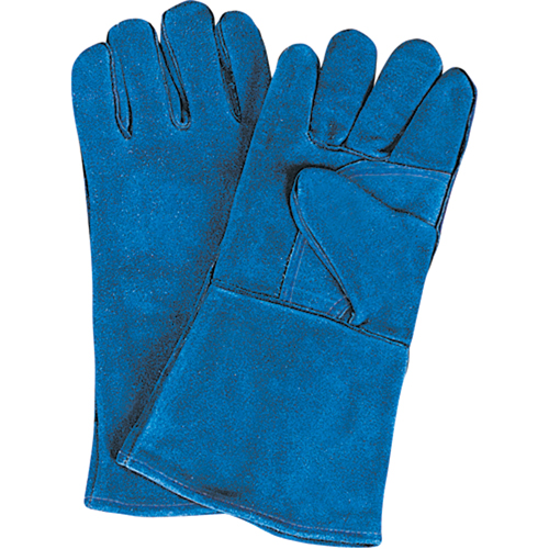 Gants de soudage &agrave; pouce & paume doubles, Cuir de vache refendu, Taille Grand Distribution Jean Lapalme
