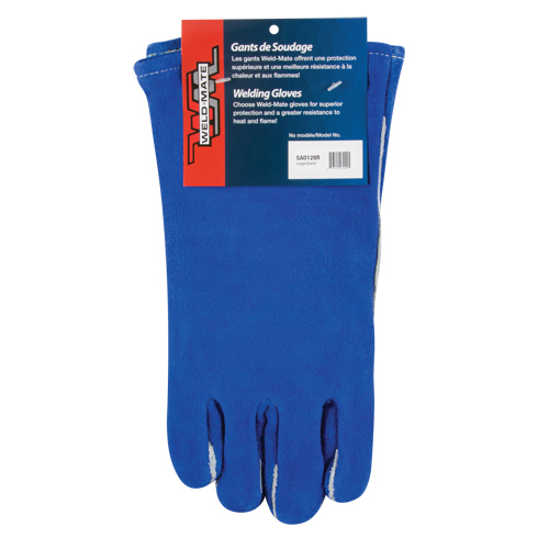 Gants de soudage &agrave; pouce & paume doubles, Cuir de vache refendu, Taille Grand Distribution Jean Lapalme