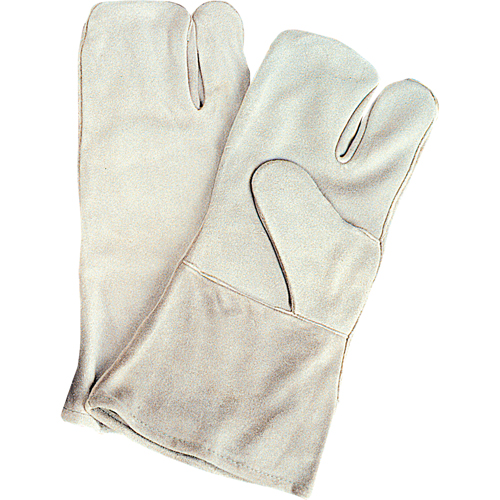 Gants de soudeur d'usage standard, Cuir de vache refendu, Taille Grand Distribution Jean Lapalme