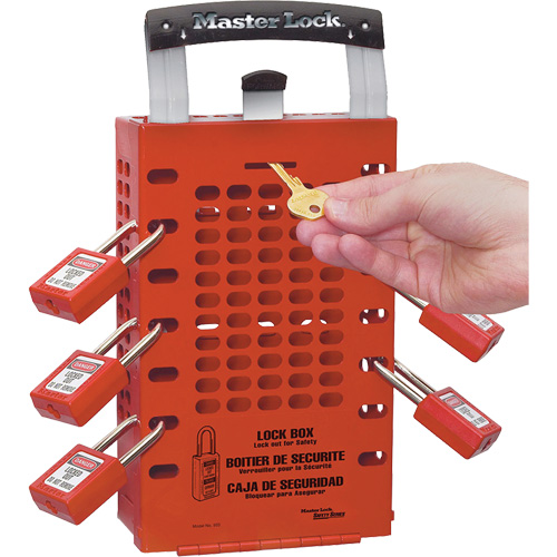 Boîtes de verrouillage Latch Tight, Rouge Distribution Jean Lapalme