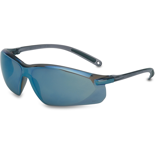 Lunettes de s&eacute;curit&eacute; Uvex s&eacute;rie A700, Lentille Bleu/Miroir, Anti-&eacute;gratignures, R&eacute;pond ou surpasse la norme CSA Z94.3 Distribution Jean Lapalme