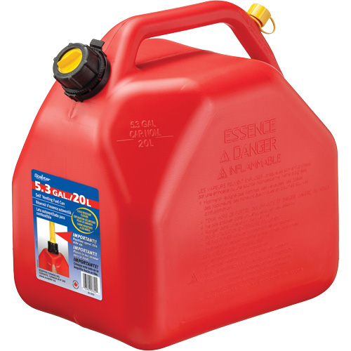 Jerry Cans, 5.3 US gal./20.06 L, Red, CSA Compliant/ULC Distribution Jean Lapalme