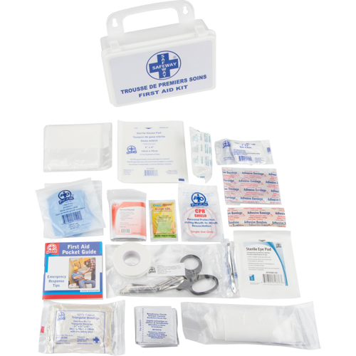 First Aid Kit, Class 1 Medical Device, Plastic B Distribution Jean Lapalme