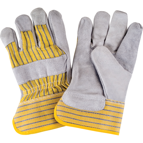 Premium Quality Fitters Gloves, Large, Split Cowhide Palm, Cotton Inner Lining Distribution Jean Lapalme