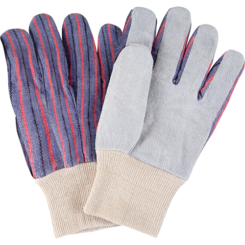 Standard-Duty Work Gloves, Large, Split Cowhide Palm Distribution Jean Lapalme