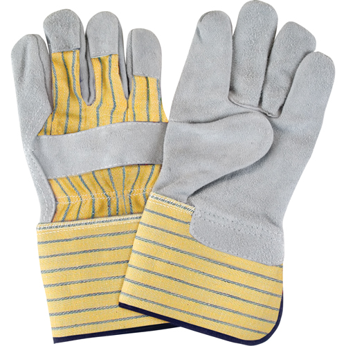 Premium Quality Fitters Gloves, Large, Split Cowhide Palm, Cotton Inner Lining Distribution Jean Lapalme