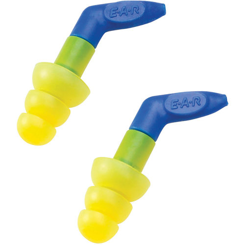 E-A-R UltraFit Reusable Earplugs, Uncorded, Bulk - Polybag, 27 dB NRR, One-Size Distribution Jean Lapalme