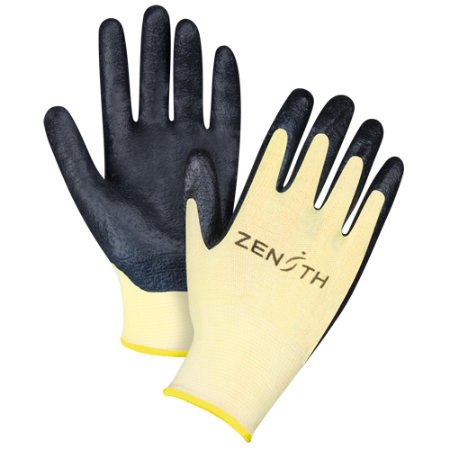 Gants r&eacute;sistants &agrave; la coupe avec prise sup&eacute;rieure, Taille 2T-Grand/11, Calibre 13, Rev&ecirc;tement Mousse de nitrile, Enveloppe en Aramide, ANSI/ISEA 105 niveau 3/EN 388 niveau 5 Distribution Jean Lapalme