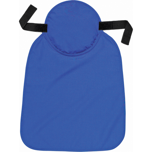 Tampons  et voiles pour le cou refroidissants pour casque de s&eacute;curit&eacute; Chill-Its 6717, Bleu Distribution Jean Lapalme