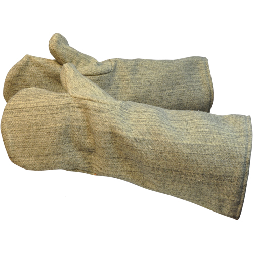 Carbo-King Heat Protective Mitts, Aramid, Large, Protects Up To 2100° F (1149° C) Distribution Jean Lapalme