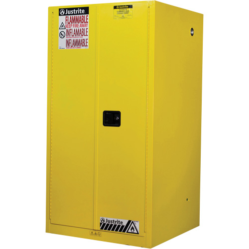Armoires Sure-Grip EX pour produits inflammables, 60 gal., 2 Porte(s), 34" La x 65" h x 34" p Distribution Jean Lapalme