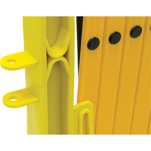 Barri&egrave;re Xpandit, 36" h x 11,5' lo, Noir/Jaune Distribution Jean Lapalme