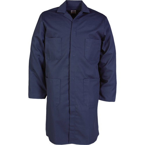 Sarrau de laboratoire, Poly-coton, 46, Bleu marine Distribution Jean Lapalme