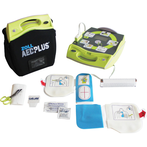 AED Plus&reg; Defibrillator , Semi-Automatic, English, Class 4 Distribution Jean Lapalme