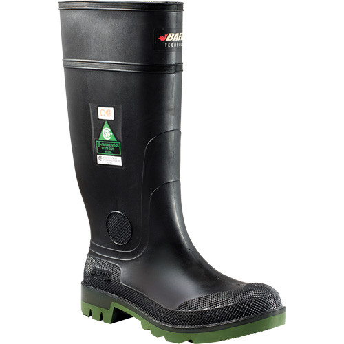 Enduro All Season Industrial Boots, Rubber, Steel Toe, Size 8, Puncture Resistant Sole Distribution Jean Lapalme