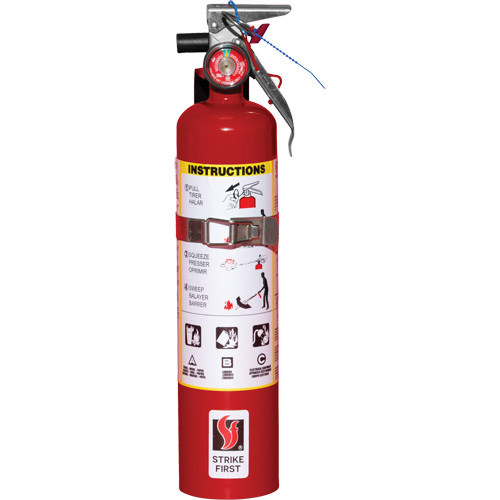 Extincteur d'incendie, ABC, Capacit&eacute; 2,5 lb Distribution Jean Lapalme