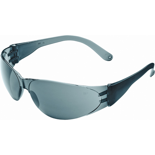 Lunettes de s&eacute;curit&eacute; Checklite Duramass, Lentille Grise/fum&eacute;e, Antibu&eacute;e/Anti-&eacute;gratignures, ANSI Z87+/R&eacute;pond ou surpasse la norme CSA Z94.3 Distribution Jean Lapalme