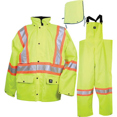 Waverley Packable Storm Suits, Nylon, Small, High Visibility Lime-Yellow Distribution Jean Lapalme