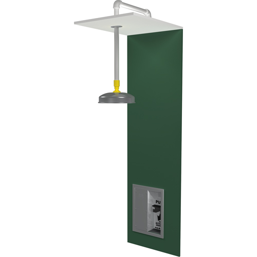 Barrier Free Recess-Mounted Emergency Shower Stations, Wall-Mount Distribution Jean Lapalme