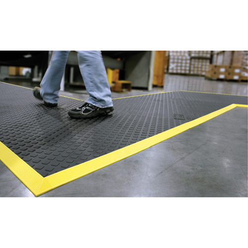 Tapis Rejuvenator Connect No 502, Polyur&eacute;thane, 3' la c, 3' lo, 5/8" &eacute;paisseur, Noir Distribution Jean Lapalme
