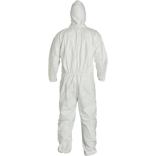 Hooded Coveralls, 2X-Large, White, Tyvek&reg; 400 Distribution Jean Lapalme