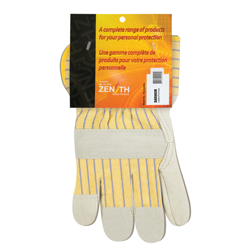 Standard-Duty Dry-Palm Fitters Gloves, Ladies, Grain Cowhide Palm, Cotton Inner Lining Distribution Jean Lapalme