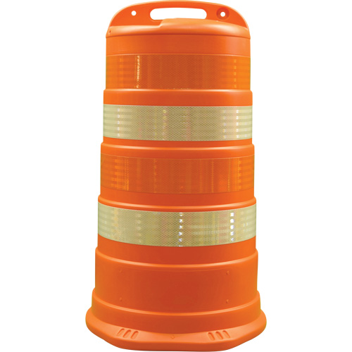 Barils pour canalisation du trafic Trailboss, Hauteur 41,27'', Orange Distribution Jean Lapalme