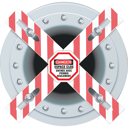 Danger Man-Way Cross Barrier Distribution Jean Lapalme
