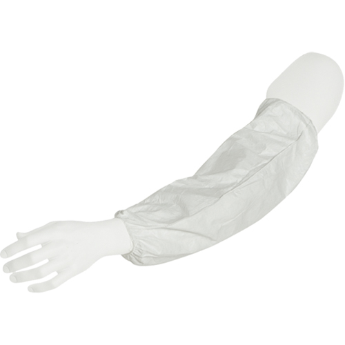 Manchettes, Longueur de 18", Tyvek 400, Blanc Distribution Jean Lapalme