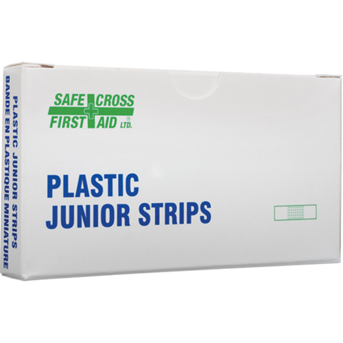 Bandages en bandes Juniors, Rectangulaire/carr&eacute;e, 18", Plastique, St&eacute;rile Distribution Jean Lapalme