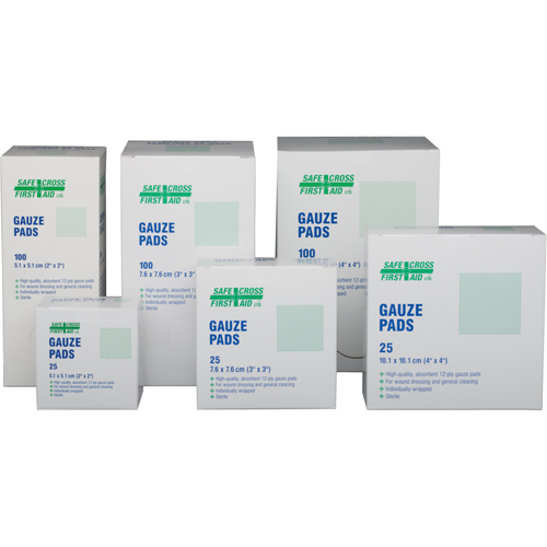 Gauze , Pad, 2" L x 2" W, Sterile, Medical Device Class 1 Distribution Jean Lapalme
