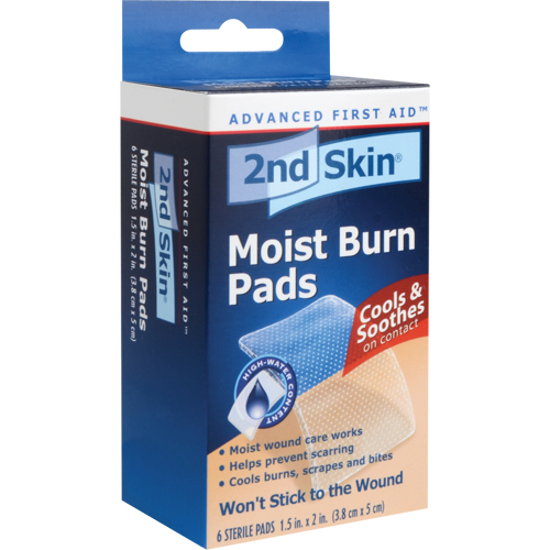 2nd Skin&reg; Moist Burn Pads, 1-1/2" x 2", Class 2 Distribution Jean Lapalme