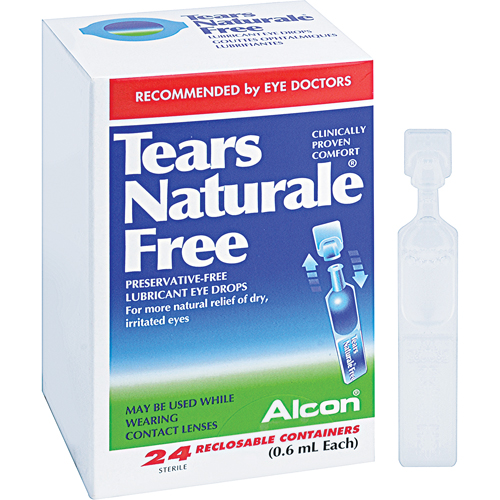 Gouttes oculaires sans agent conservateur Tears Naturale Distribution Jean Lapalme