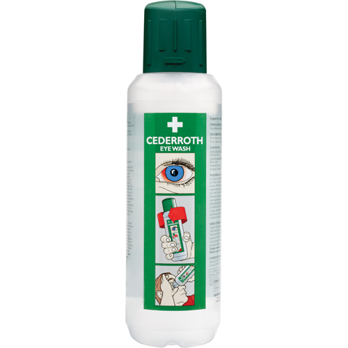 Solution ophtalmique Cederroth, Bouteille Plein, 500 ml Distribution Jean Lapalme