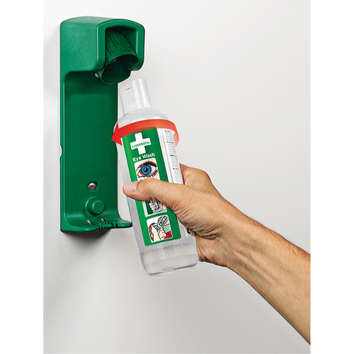 Support mural pour solution ophtalmique Cederroth Distribution Jean Lapalme