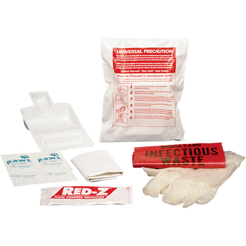 Fluid Spill Clean-Up Kit, Hazmat, Bag Distribution Jean Lapalme