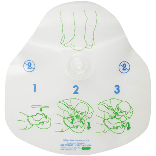 CPR Protective Device, Single Use Faceshield, Class 2 Distribution Jean Lapalme