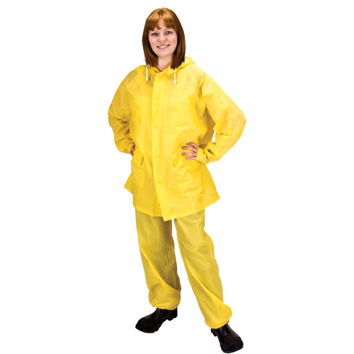 RZ300 Rain Suit, PVC, Small, Yellow Distribution Jean Lapalme