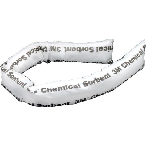 Chemical Sorbent Mini-Boom, Chemical, 4' L x 3" W, 12 gal. Absorbancy, 12 /Pack Distribution Jean Lapalme