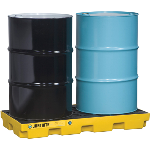 EcoPolyBlend Accumulation Centers, 24 US gal. Spill Capacity, 49" x 25" x 5.5" Distribution Jean Lapalme