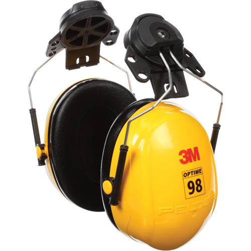 Serres-t&ecirc;tes de s&eacute;rie Peltor Optime 98, Fixation pour casque, 23 NRR dB Distribution Jean Lapalme