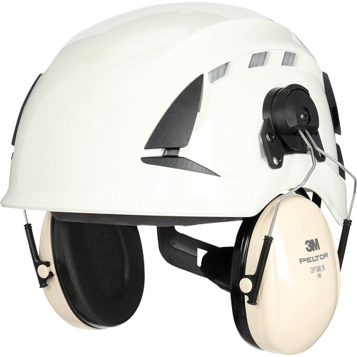 Peltor Optime 95 Series Earmuffs, Cap Mount, 20 NRR dB Distribution Jean Lapalme