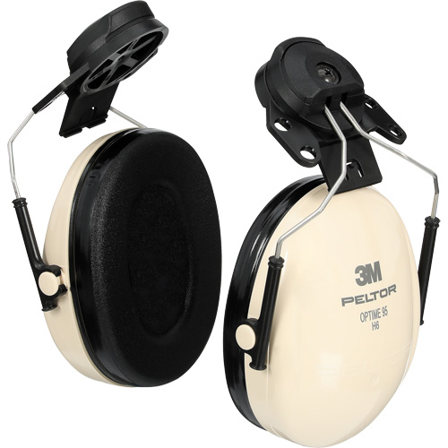 Peltor Optime 95 Series Earmuffs, Cap Mount, 20 NRR dB Distribution Jean Lapalme