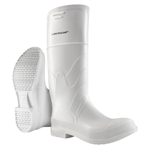 White Boots, PVC, Size 6 Distribution Jean Lapalme