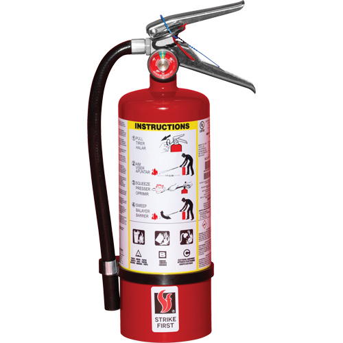Fire Extinguisher, ABC, 5 lbs. Capacity Distribution Jean Lapalme