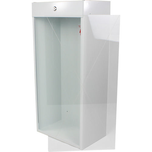 Plastic Front Replacement Part for Surface-Mounted Fire Extinguisher Cabinet Distribution Jean Lapalme